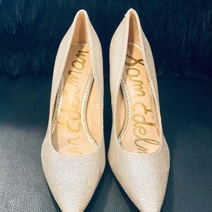 Sam Edelman Women's Gold Heels
